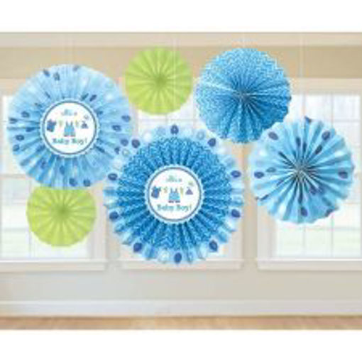 Picture of ITS A BOY DECORATION FANS